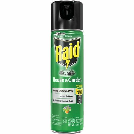 RAID 11 Oz. Aerosol Spray House & Garden Insect Killer 76410